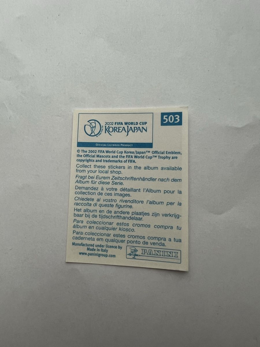 Panini Carte collezionabili: Panini WM02 Bild – Usato da Willisau venduto da Neiro77 1