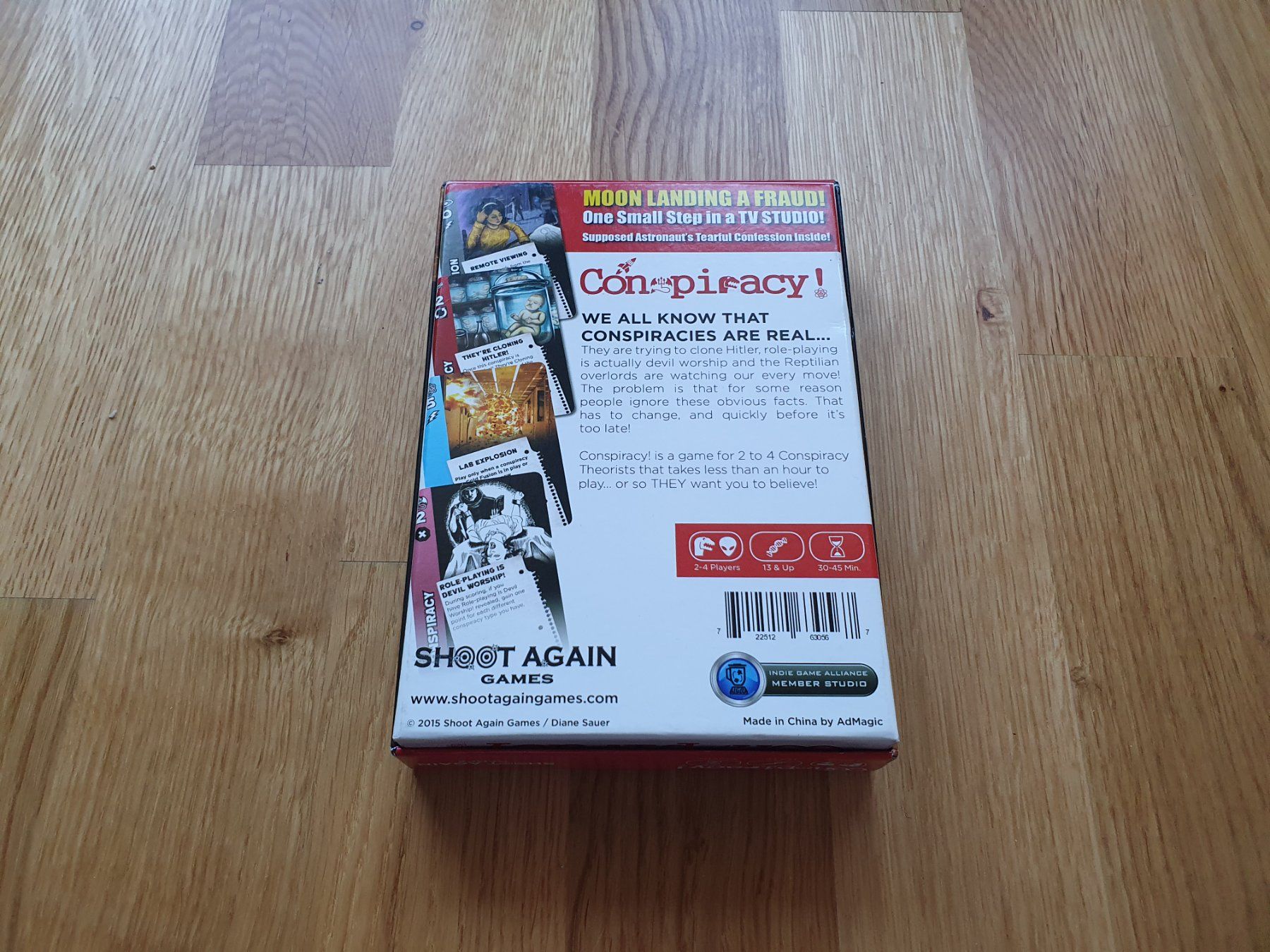 Giochi: Conspiracy! (Kickstarter edition) – Nuovo (secondo la descrizione) da Puidoux venduto da Svreber 1