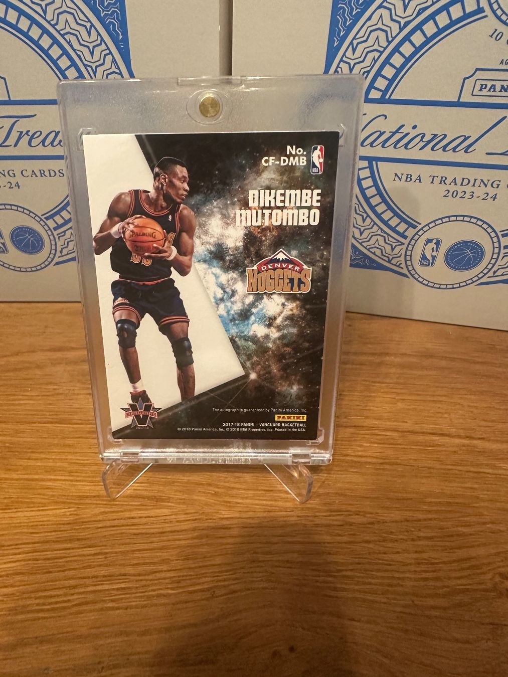 Nba Sammelbilder & Trading cards: Carte Panini Dikembe Mutombo Vanguard /99 – Gebraucht aus Vullierens von Gaara04 1