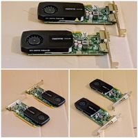 2x NVIDIA Quadro K600 1GB Grafikkarten PCIe LowProfile