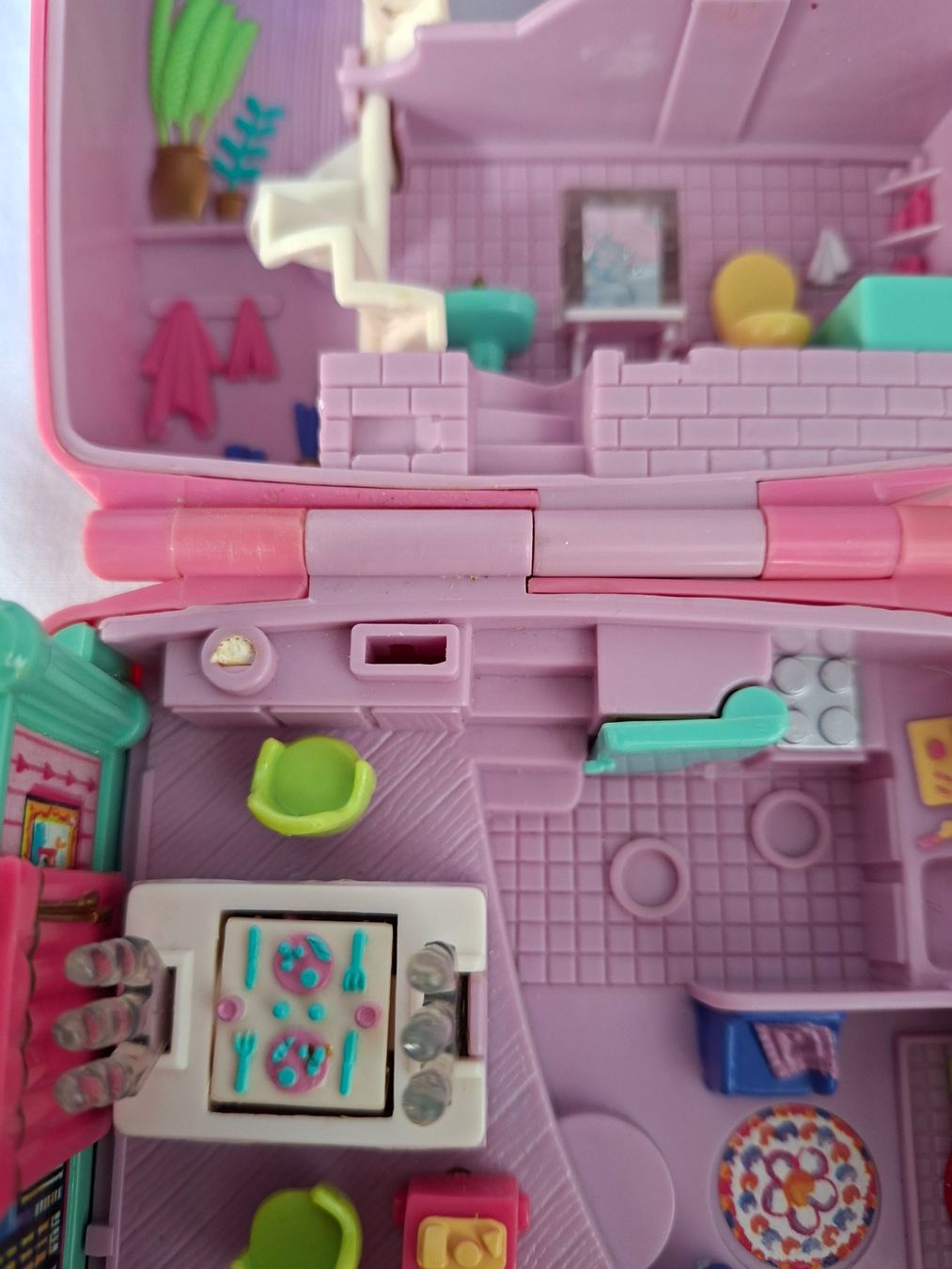 Polly Pocket Carillon: Polly Pocket 1994 Star Bright Dinner Party – Usato da Möhlin venduto da teddybaer8 5