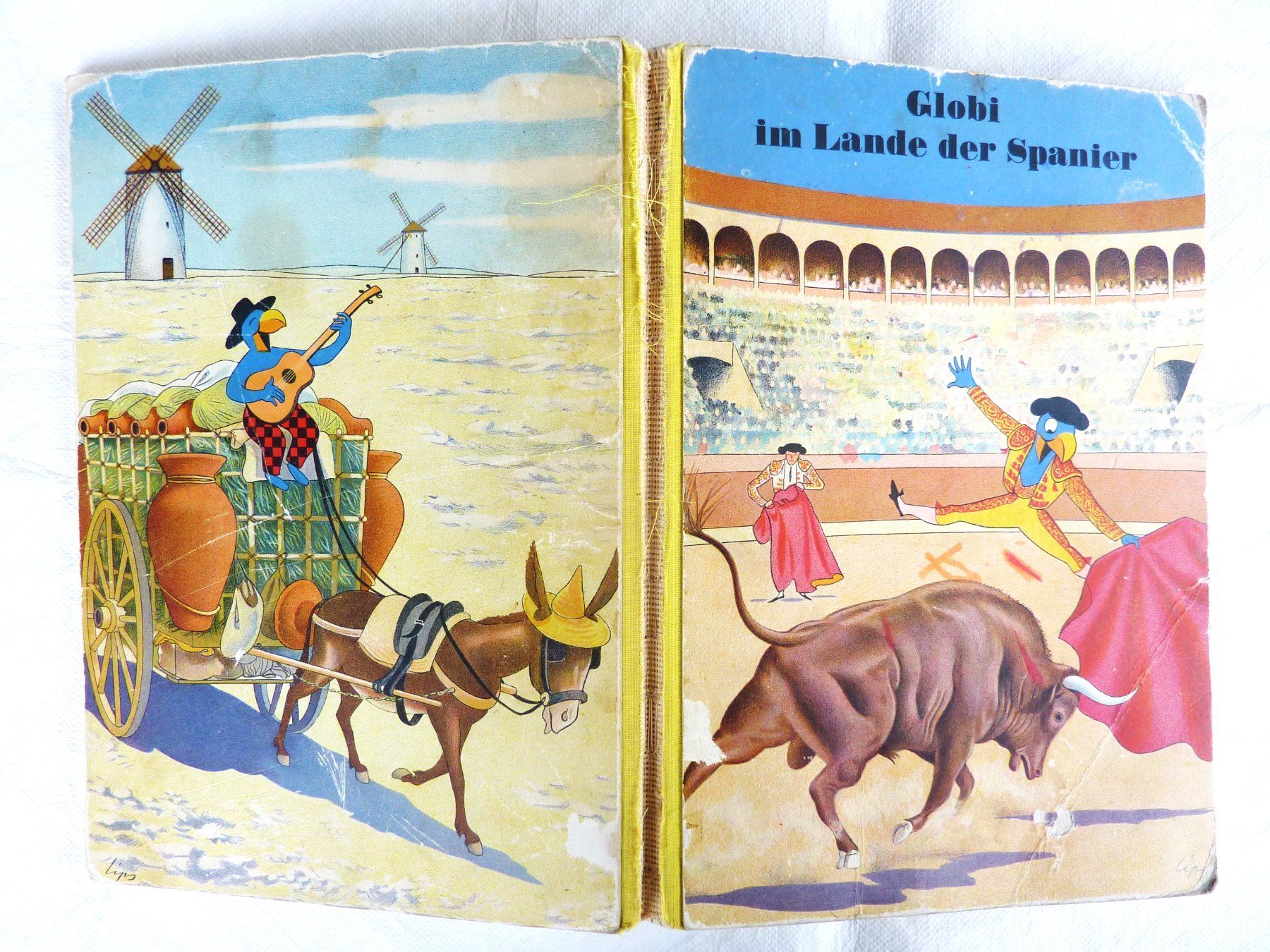 Comics: Globi im Land der Spanier, 1. Auflage 1959 – Gebraucht aus Lustmühle von kloster46