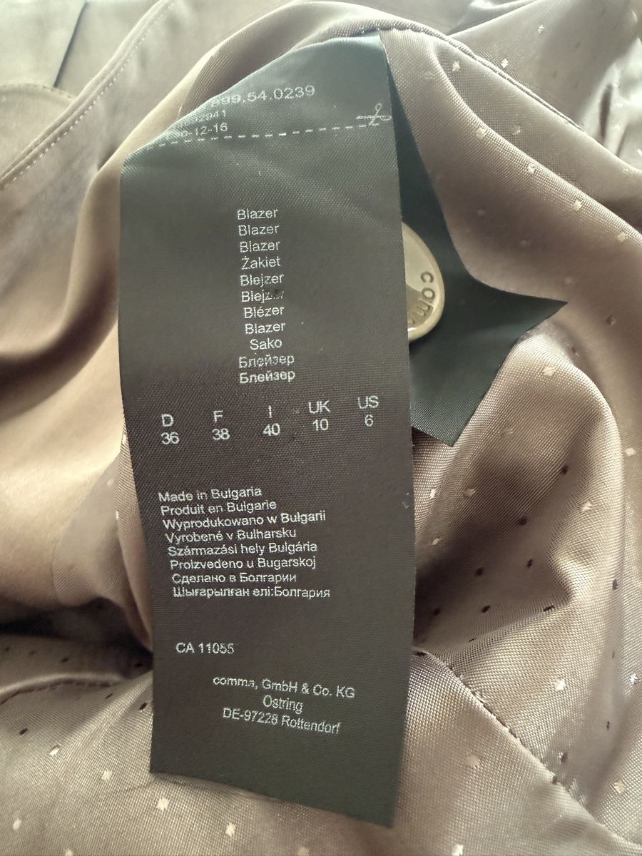 Comma Vestes: Damen Blazer comma, Gr. 36 – D'occasion à Zollikon par brownbear1 4