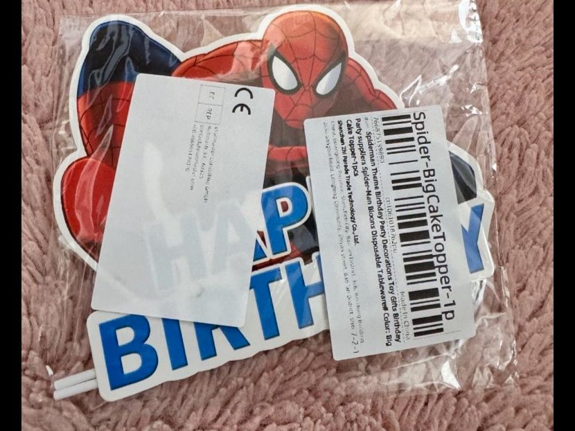 Alle Dekorationen: Spiderman Geburtstag deco – Neu (gemäss Beschreibung) aus Weite von Quarantino 4