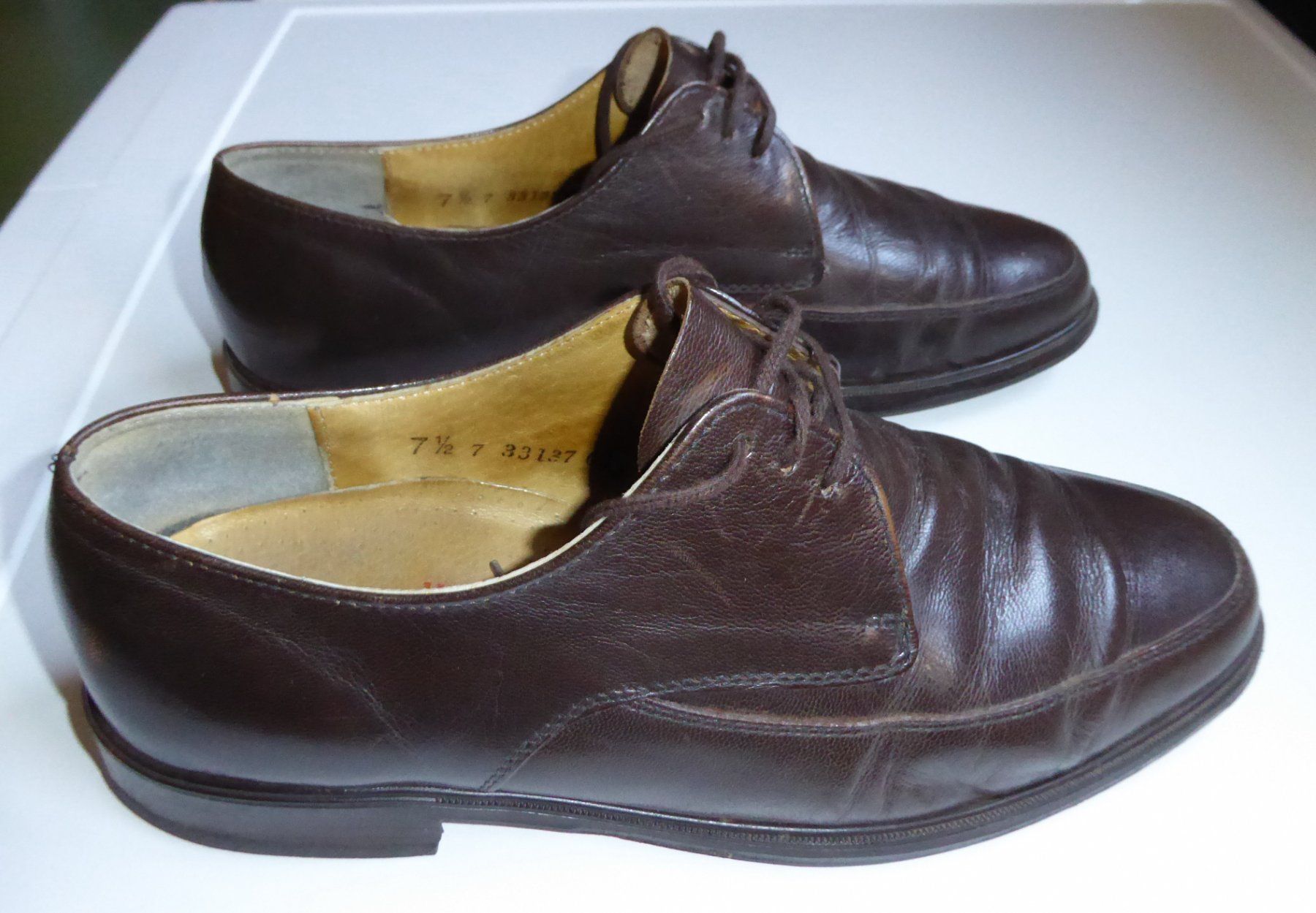 Scarpe da uomo: Lederschuhe Gallus braun Grösse 7.5 = 41.5 – Usato da Spreitenbach venduto da Turbo_1105 1