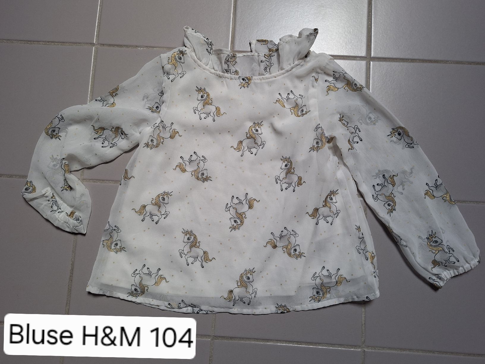 H&M Camicette, T-shirt & Top: Bluse H&M 104 🦄 – Usato da Sissach venduto da Nothing123