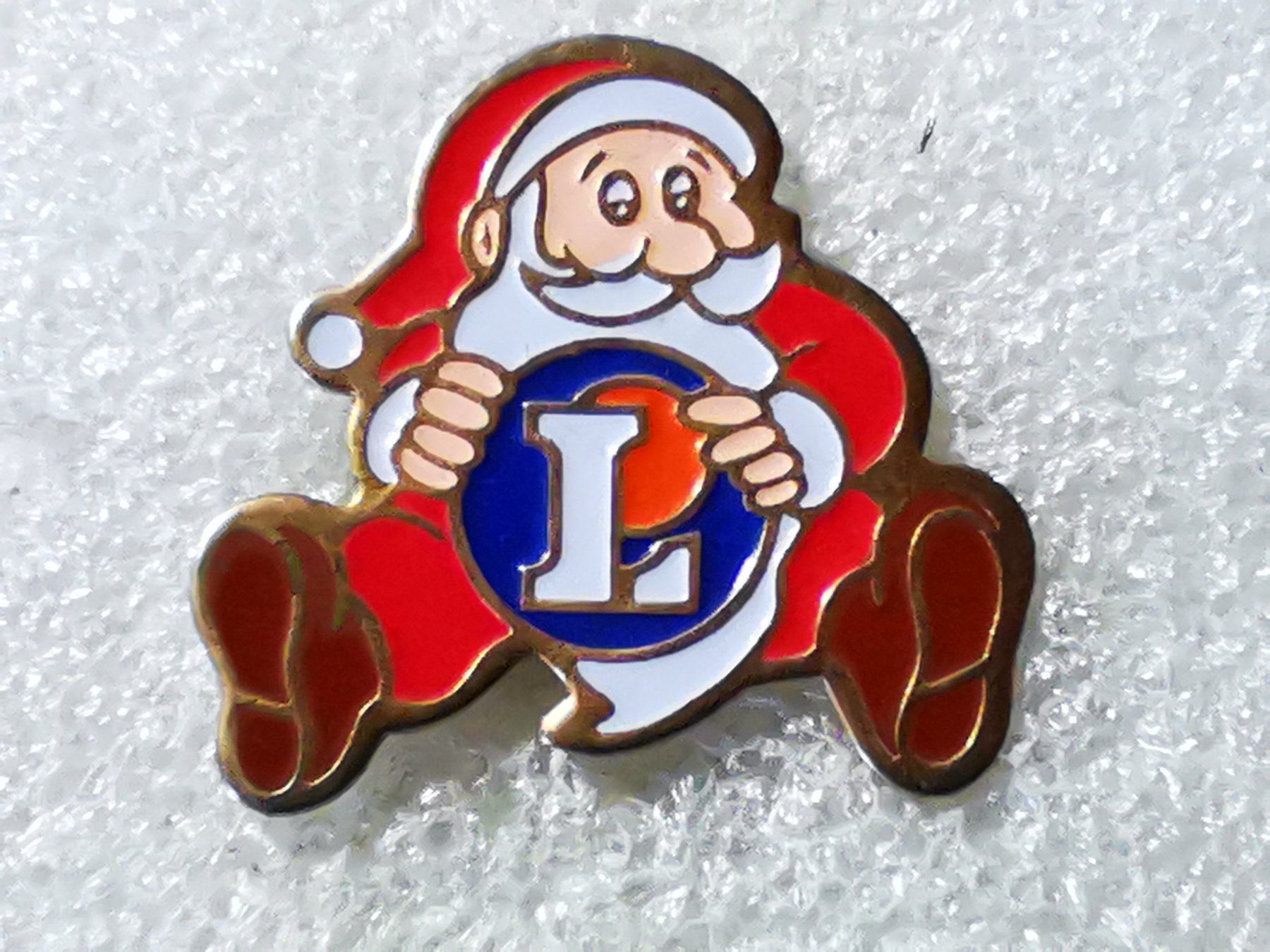 Placchette & Badge: Ansteckpin 46: Leclerc – Usato da Oppligen venduto da Pin-Fall-Shop