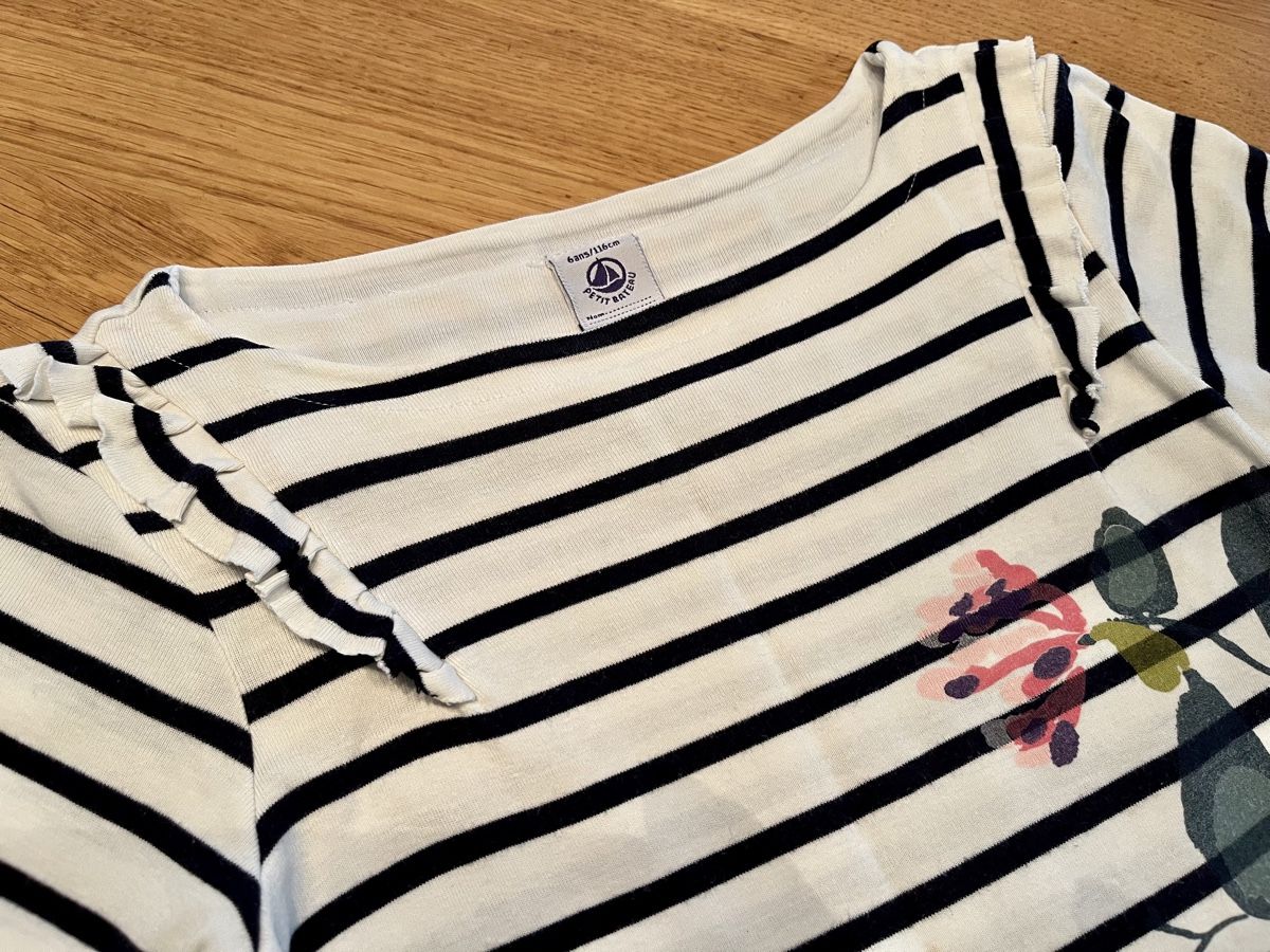 Petit Bateau Blusen, T-Shirts & Tops: Petit Bateau Bluse 116 cm – Gebraucht aus Zürich von asocaciu 2