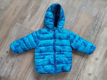 Winterjacke blau Grösse 80