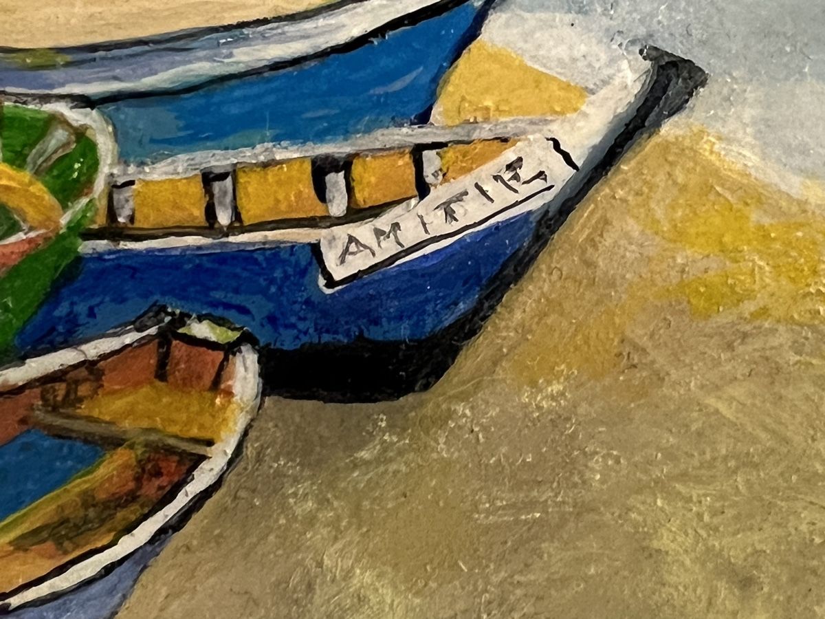 Gemälde: HUILE SUR TOILE SIGNÉE G.LEONE DATÉE 08 – Gebraucht aus Genève von Qanil77 4