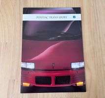 PONTIAC TRANS SPORT Verkaufsprospekt GM