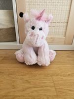 Peluche licorne Teddykompaniet rose, super douce, neuve