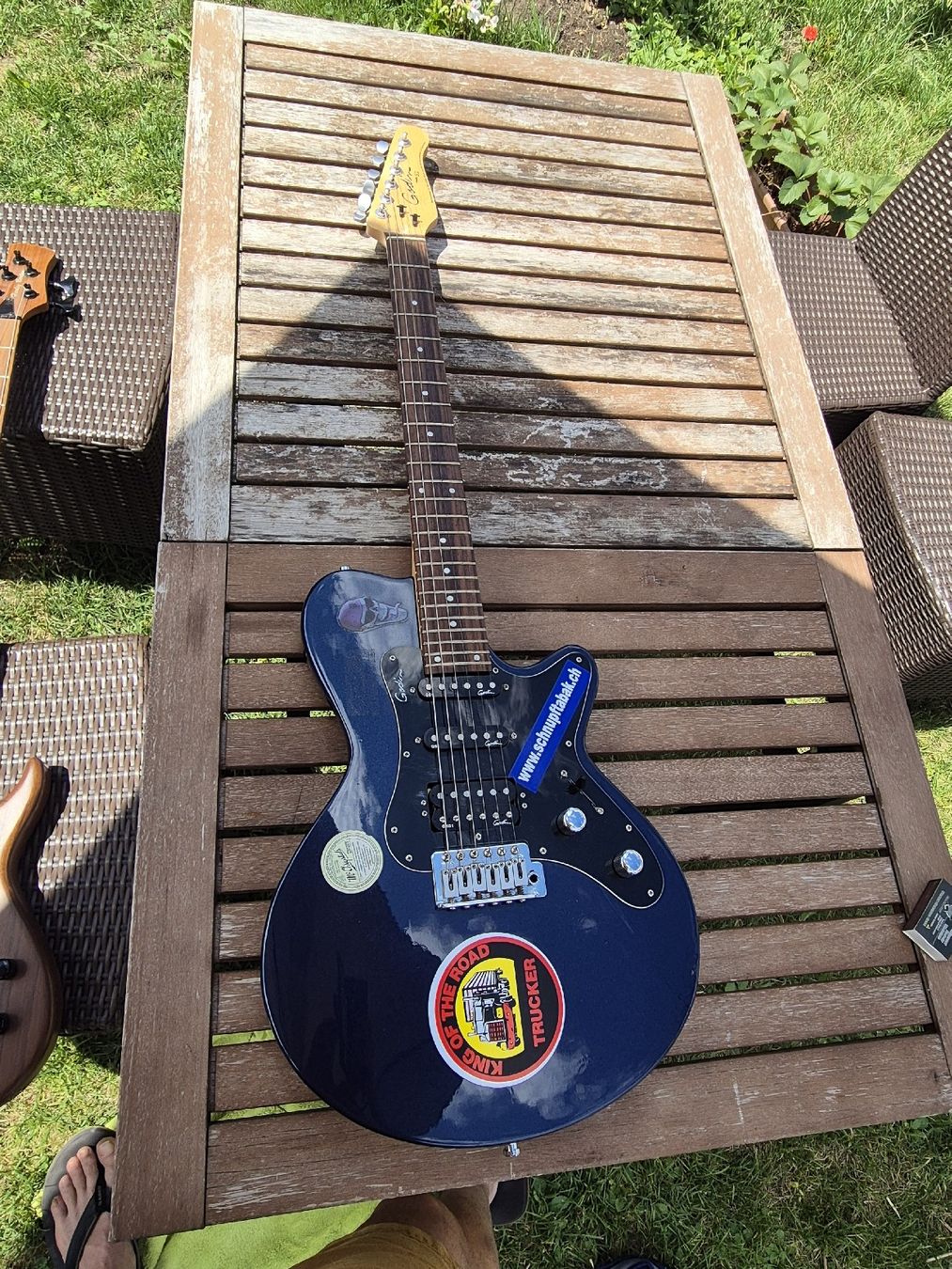 Godin Instruments de musique: E-Gitarre Godin SD Deep Blue – D'occasion à Marbach SG par Allrounders69