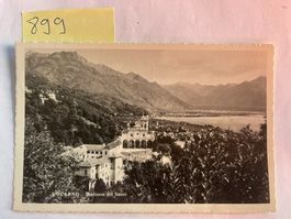 alte Ansichtskarte Locarno Madonna del Sasso, 1950