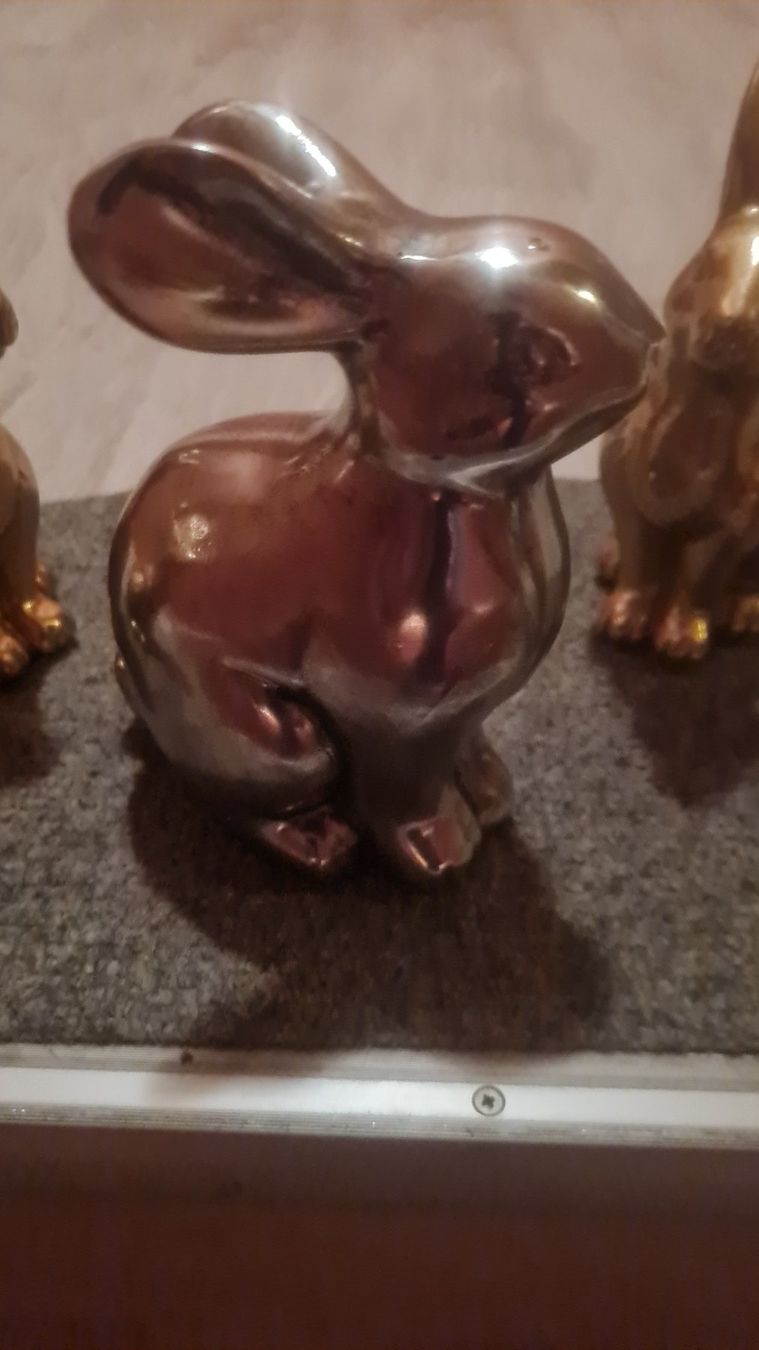 Statuette: 5 süsse Osterhasen – Nuovo (secondo la descrizione) da Münsingen venduto da Cuci31 3