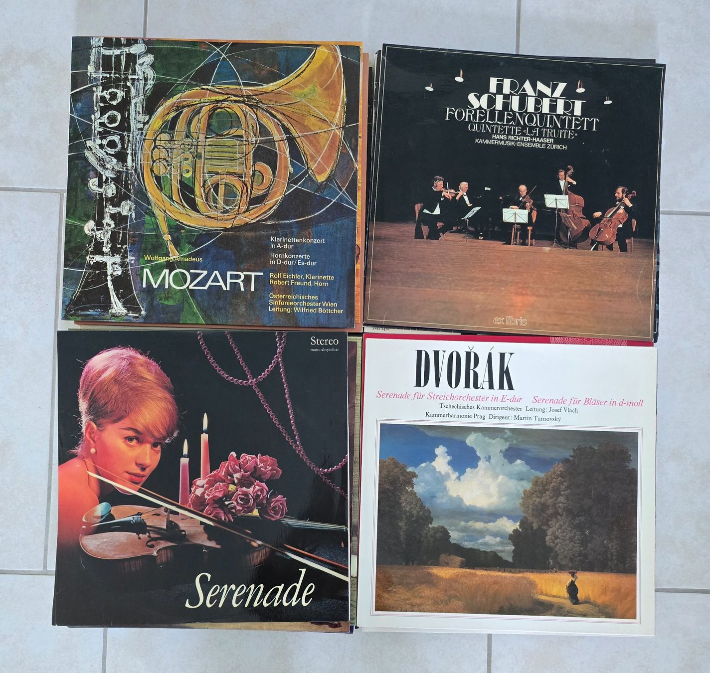 Dischi in vinile: 46 LPs Klassik, davon 2 Doppelalben – Usato da Steinmaur venduto da Pegasus24 9