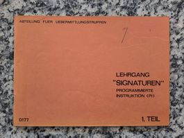 Lehrgang Signaturen - 1. Teil