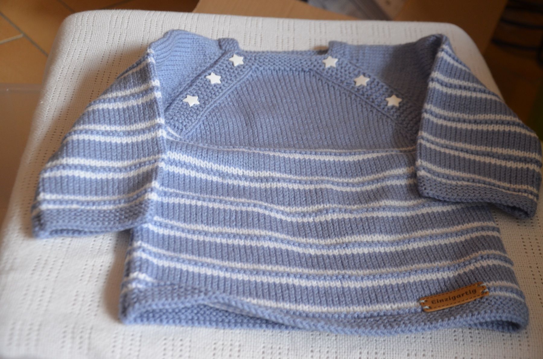 Maglioni & Felpe: TAILLE 86 - PULLOVER NEU - HANDARBEIT – Nuovo e nell'imballaggio originale da Chiasso venduto da Dolly015