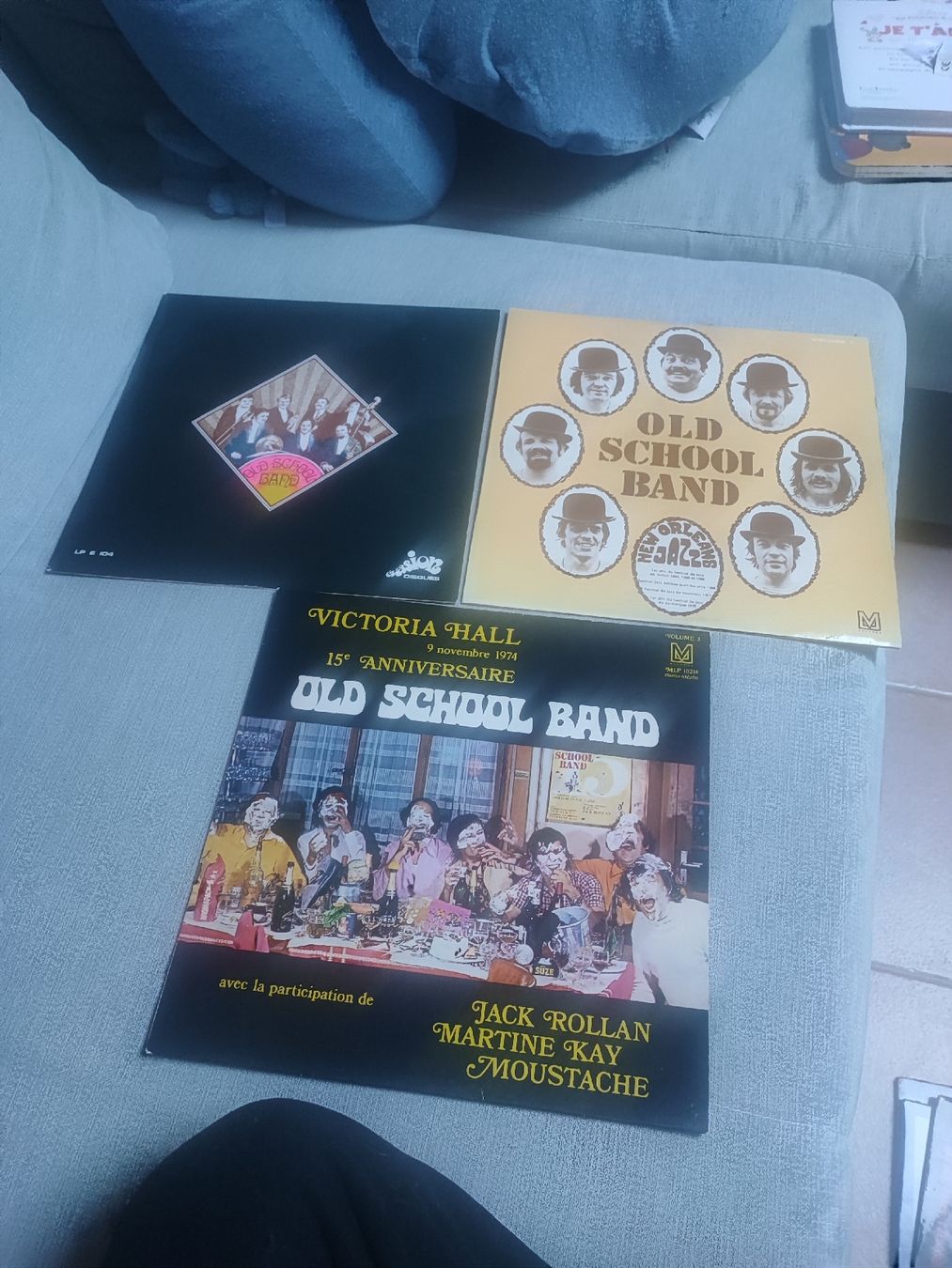 Dischi in vinile: 3x Vinyle Old School Band – Usato da Vullierens venduto da Saway