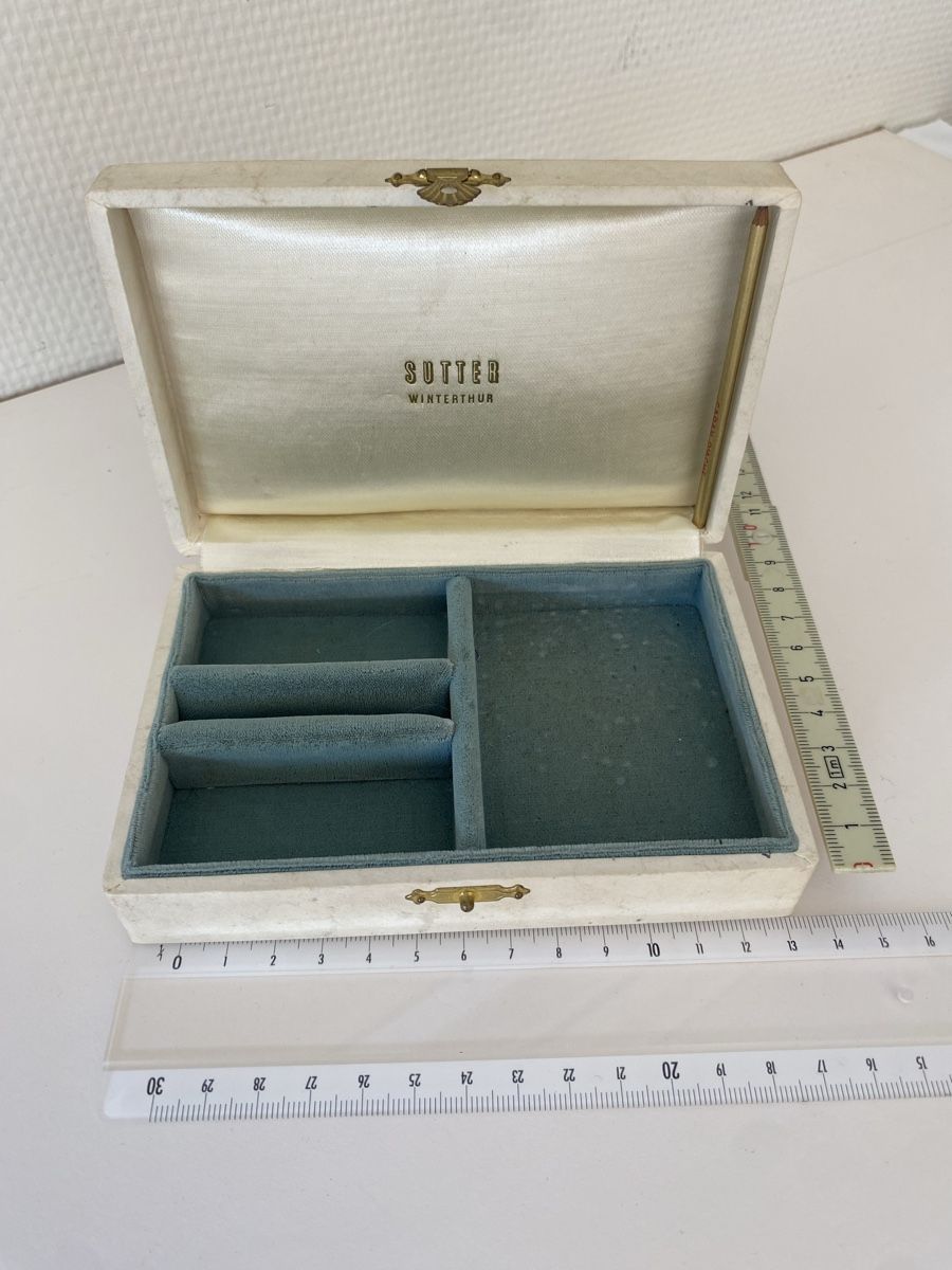 Portagioie: Kleine Schmuckschatulle vintage - Sutter Winterthur – Usato da Dübendorf venduto da Montclair 1