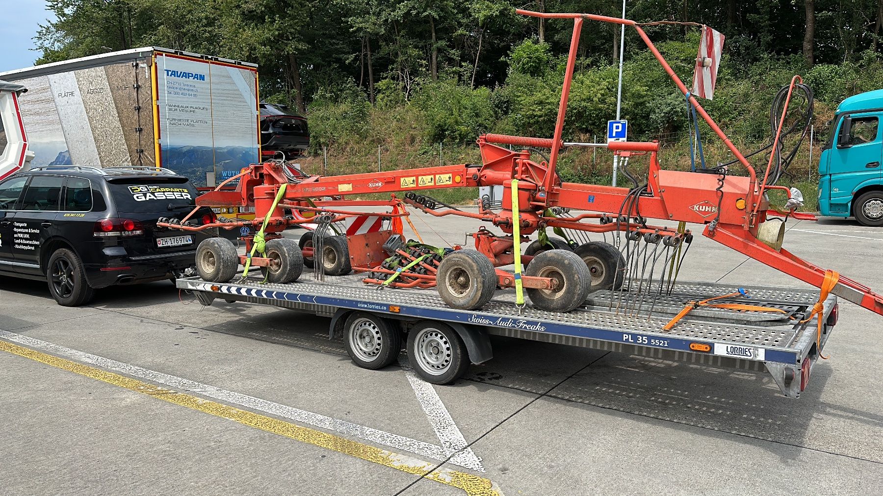 Remorques: Transporte bis 2.8T Eigengewicht – D'occasion à Oetwil am See par CarParts 2