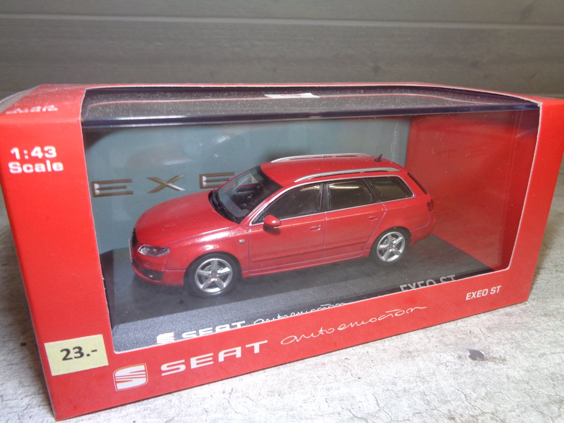 Seat Modellini d'auto: Fischer 1:43 Seat Exeo ST – Nuovo e nell'imballaggio originale da Reconvilier venduto da rallycar