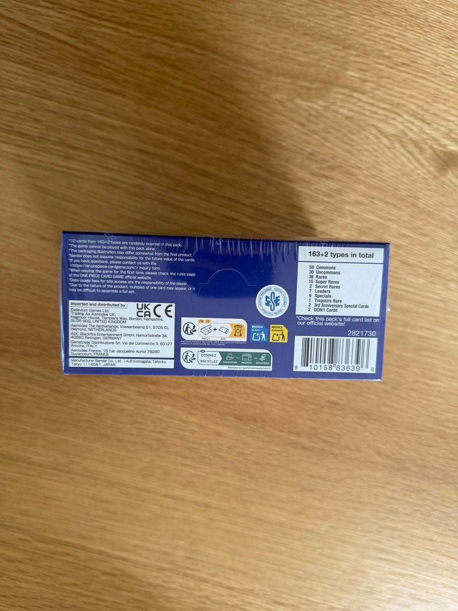 Bandai Carte collezionabili: One Piece OP14 - EB04 Display ENGLISCH – Nuovo e nell'imballaggio originale da Zürich venduto da ZHakura 3