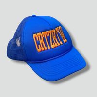 Corteiz CRTZRTW blue logo tucker cap sonnenhut designer