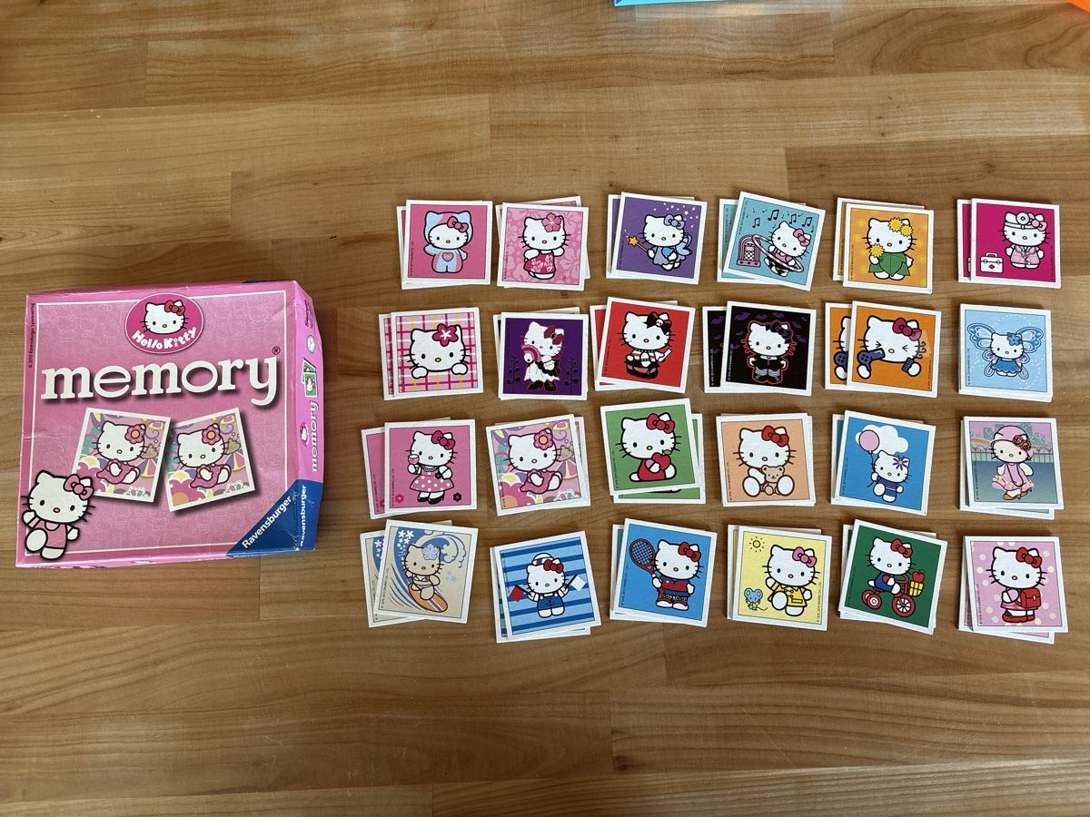 Ravensburger Giochi: Hello Kitty Memory von Ravensburger – Usato da Rümlang venduto da resale35