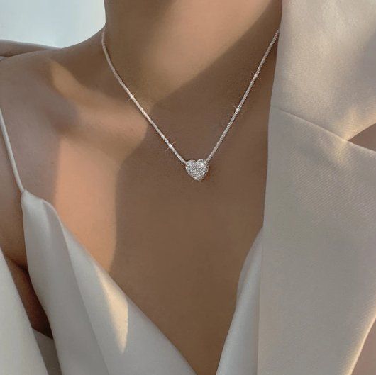 Elegante Rosen-Halskette - Verstellbarer Blumen-Anhänger Gold/Silber