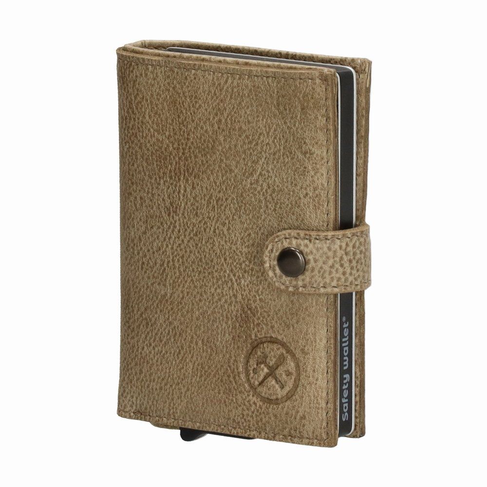 Altro in  Abbigliamento & Accessori: Beige Leder Kartenetui PopUp RFID Münzfach / GRATIS A-POST – Nuovo e nell'imballaggio originale da Rebstein venduto da Portemonnaie