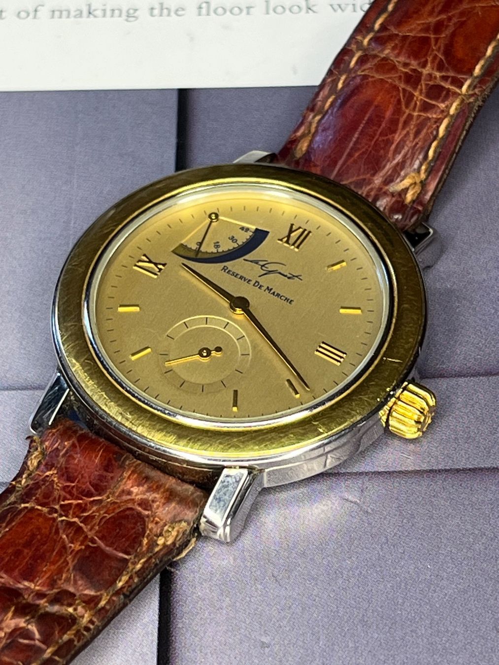 Uhren: Le Guet 18k avec réserve de marché – Gebraucht aus GENEVE von hehakasapa 4