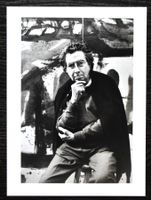 Antoni Tàpies - Porträt - Original Vintage-Fotografie -1991.