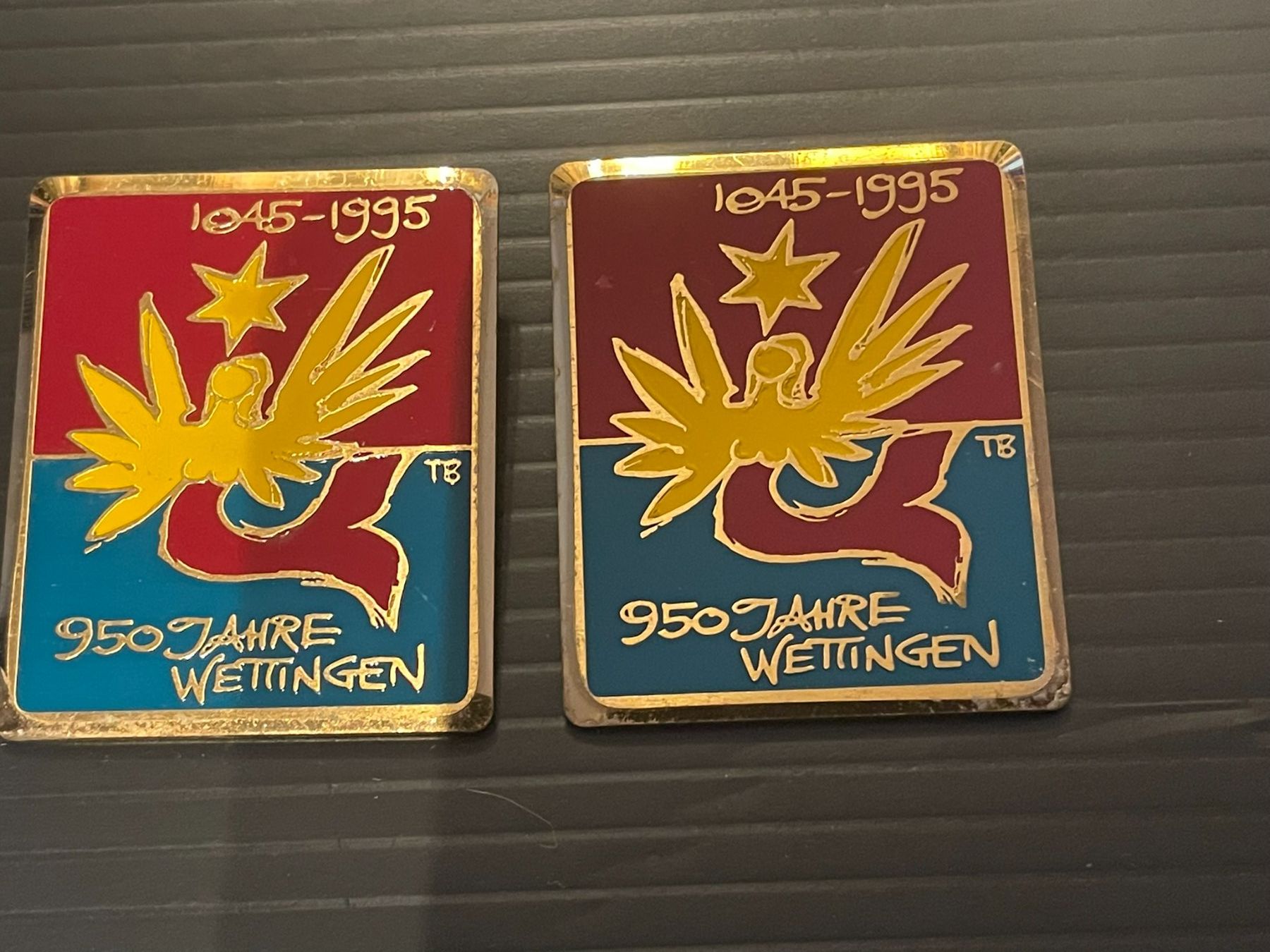 Placchette & Badge: 950 Jahre Wettingen – Usato da Aarburg venduto da glaibasel57