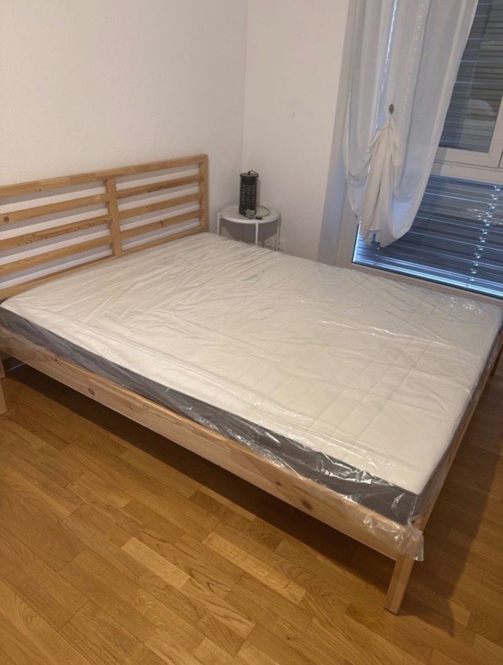 Ikea Letti: NEU Bett + Matratze 160x200 – Usato da Glattfelden venduto da mezzo.gram