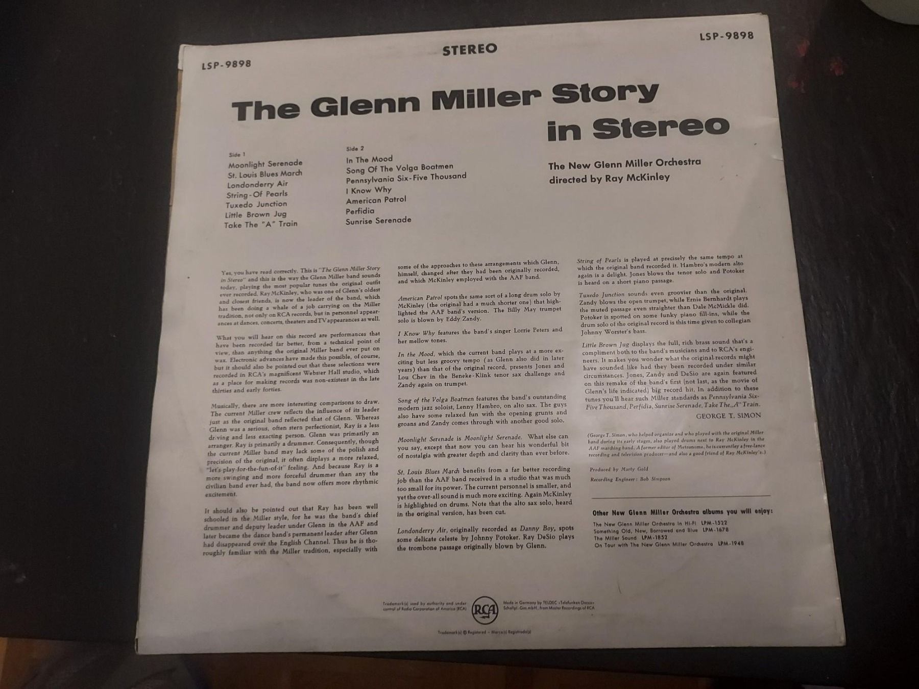 Dischi in vinile: The Glenn Miller Story – Usato da Dübendorf venduto da Seth2167 1