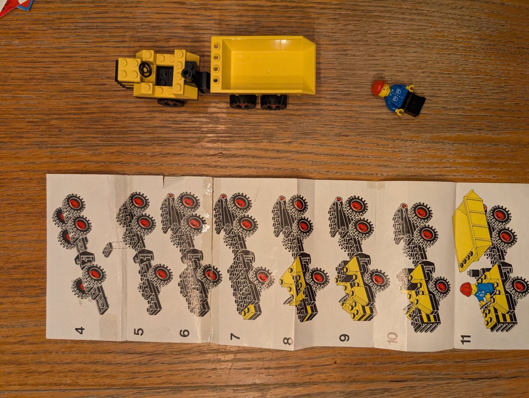 LEGO 6652 Kipplaster mit Anleitung, 1980er Jahre, Vintage (Gebraucht ...