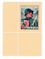 Soldaten Briefmarke **