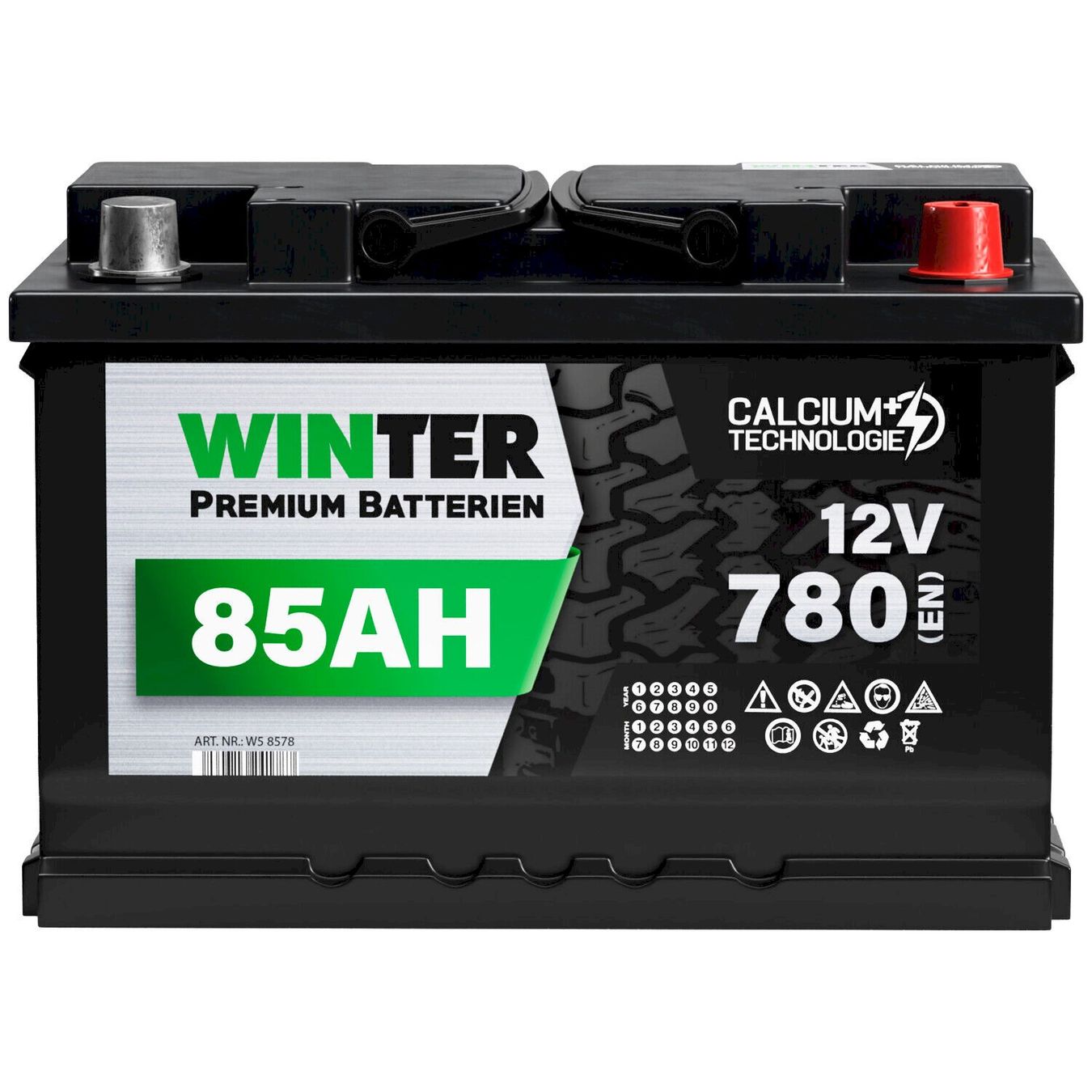 Batterie: Autobatterie WINTER 12V 85Ah – Nuovo e nell'imballaggio originale da Bottighofen venduto da zaap 1