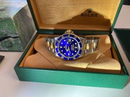 Rolex Submariner 16613LB Fullset in Top Zustand