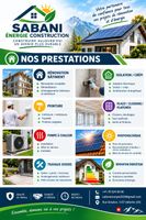 Prestations de services Sabani Énergie construction