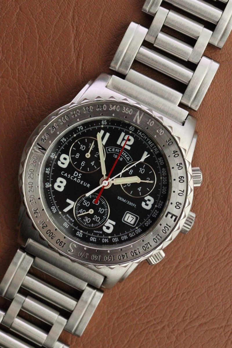 Certina Orologi: Certina DS Cascadeur Chronograph – 40 mm – Usato da Schaanwald venduto da travelintime01 9