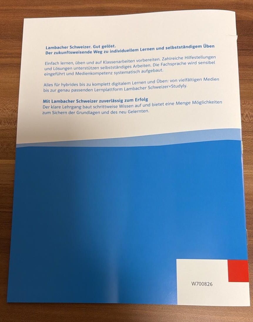 Libri: Lambacher Schweizer 7 - Teildruck – Nuovo (secondo la descrizione) da Wagenhausen venduto da Svema 2