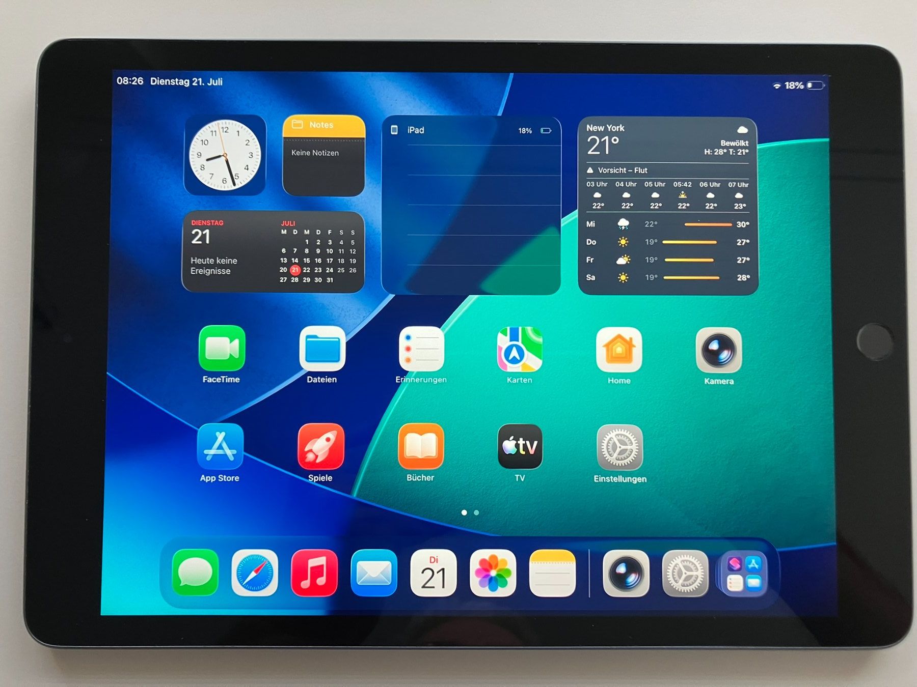 Apple Tablet PC: iPad 9.Generation WiFi / 64GB / Model A2602 – Gebraucht aus Meisterschwanden von Discus0