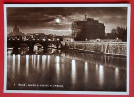 AK ITALIEN ROM ITALIA CASTEL S ANGELO COUSSET FRIBOURG 1949