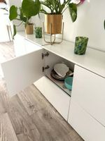 Sideboard weiss Hochglanz