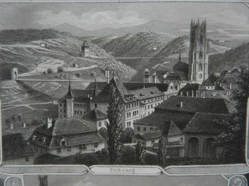 Incisioni: Fribourg Souvenir – Usato da Risch venduto da Rischli15 9