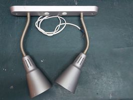 Wandlampe mit 2 Spots