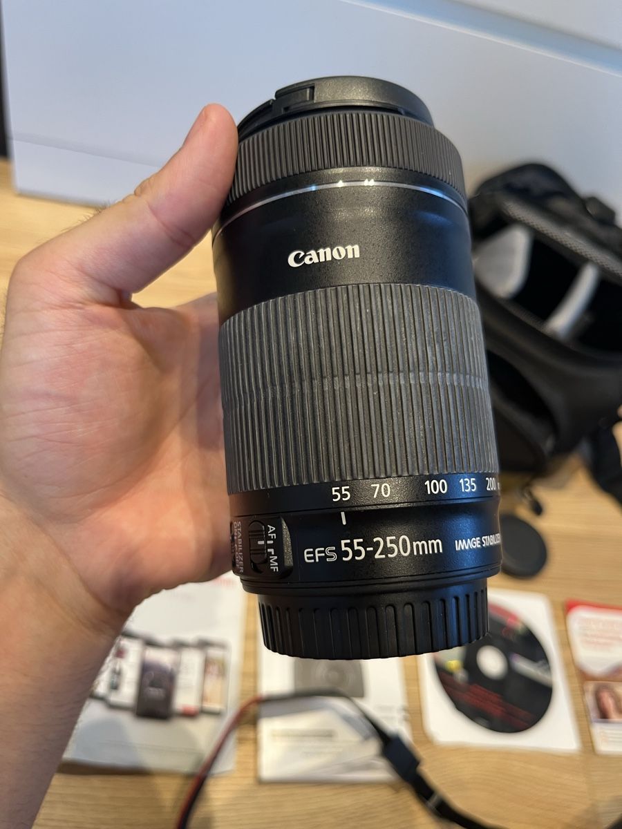 Canon Fotocamera: Canon EOS 750D Kamera Set mit Zubehör – Usato da Basel venduto da philuftikuss 7