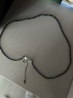 Schwarze Diamanten Halskette